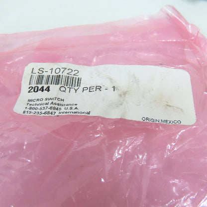 Honeywell 1LS1-L-SIG Snap Action Roller Head Limit Switch W/ LS-10722 NEW