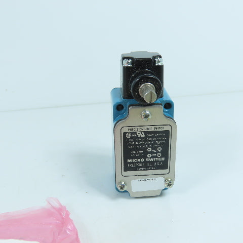Honeywell 1LS1-L-SIG Snap Action Roller Head Limit Switch W/ LS-10722 NEW