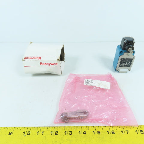 Honeywell 1LS1-L-SIG Snap Action Roller Head Limit Switch W/ LS-10722 NEW