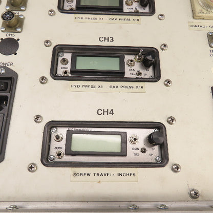 RJG PM-4005 4-Channel Injection Molding Monitoring System W/ Cables & Case