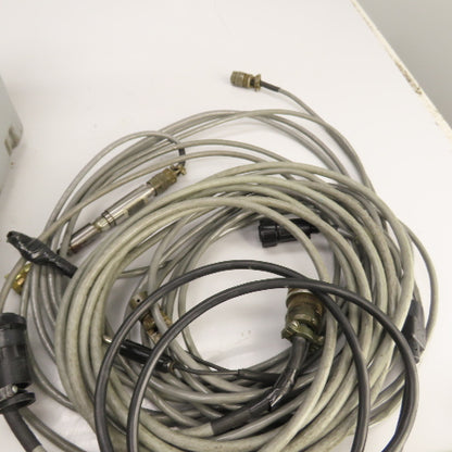 RJG PM-4005 4-Channel Injection Molding Monitoring System W/ Cables & Case