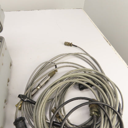 RJG PM-4005 4-Channel Injection Molding Monitoring System W/ Cables & Case
