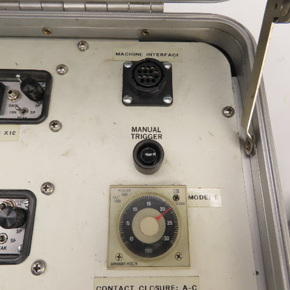 RJG PM-4005 4-Channel Injection Molding Monitoring System W/ Cables & Case