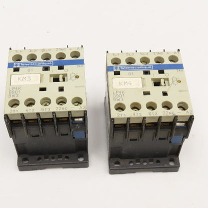 Schneider 1494V-FS100 Contactor Relay 600V 5Hp 3Ph 24V Coil Lot Of 2