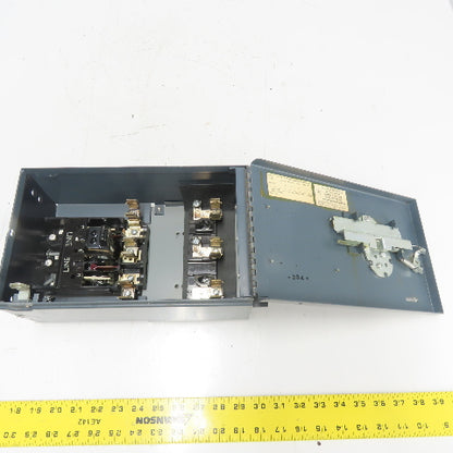 General Electric QMR361 Type QMR Fusible Interrupter Switch 30A 600VAC