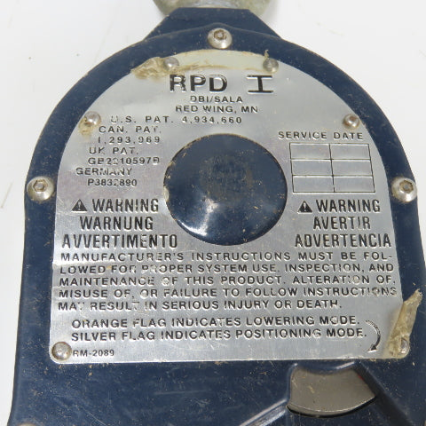 DBI Sala RPD I Rescue Positioning Rope Pulley Assembly
