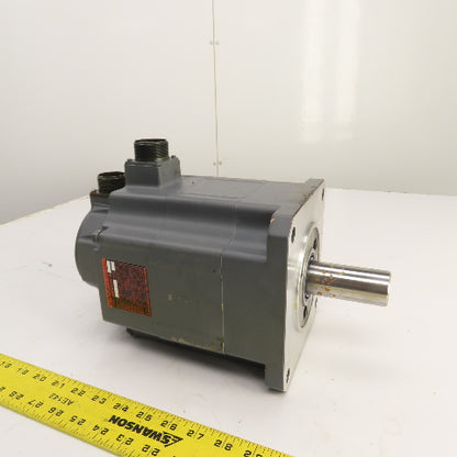 Mitsubishi HA103NC-S 2.0kW AC Servo Motor 3000RPM 170V 100HZ 57A 35mm W/Encoder