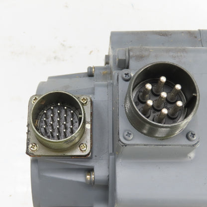 Mitsubishi HA103NC-S 2.0kW AC Servo Motor 3000RPM 170V 100HZ 57A 35mm W/Encoder