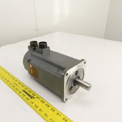 Mitsubishi HA83NC-S 1.0kW AC Servo Motor 3000RPM 170V 100HZ 28A 24mm W/Encoder