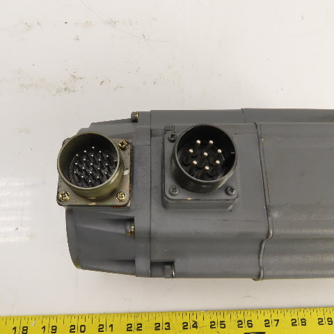 Mitsubishi HA83NC-S 1.0kW AC Servo Motor 3000RPM 170V 100HZ 28A 24mm W/Encoder
