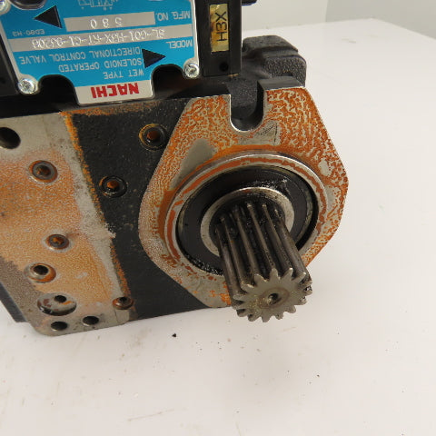 Nachi PI-0B-87-2GS0L1-8470A Hydraulic Pump W/ Valves