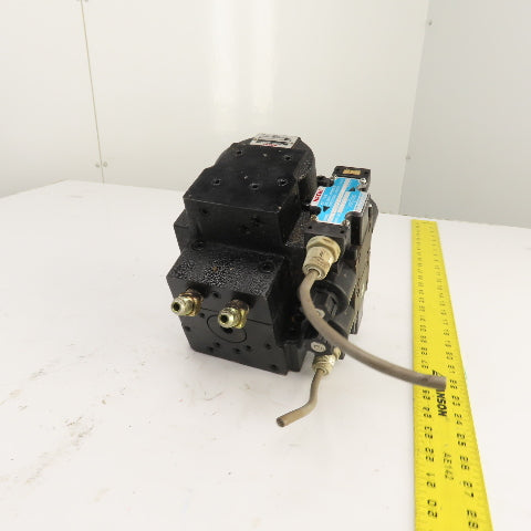 Nachi PI-0B-87-2GS0L1-8470A Hydraulic Pump W/ Valves