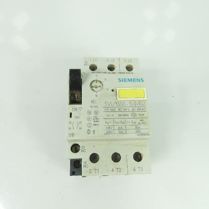 Siemens 3VU1300-1MM00 Motor Protector Circuit Breaker 10-16A 600VAC Lot Of 2