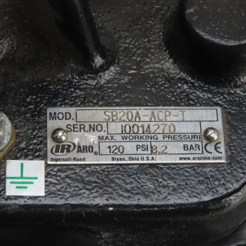 Ingersoll Rand ARO SB20A-ACP-T Shock Blocker Pulsation Dampener 2" NPT
