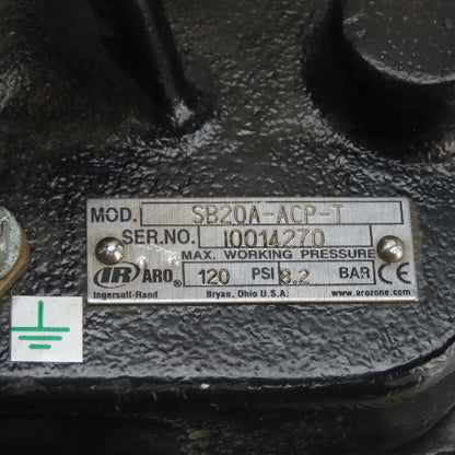 Ingersoll Rand ARO SB20A-ACP-T Shock Blocker Pulsation Dampener 2" NPT