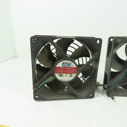 AVC DS09225R12H Tubeaxial Computer Cabinet Cooling Fan 12VDC Lot Of 5