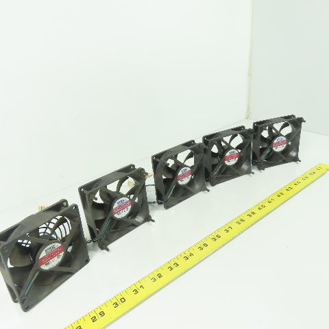 AVC DS09225R12H Tubeaxial Computer Cabinet Cooling Fan 12VDC Lot Of 5