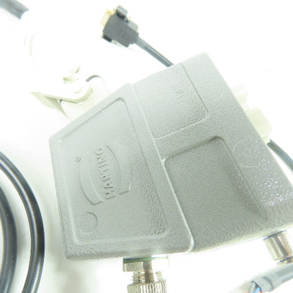 Harting 14-Pin Plug Cordset Cable Assembly W/ SWI24-24-N-SC 24V