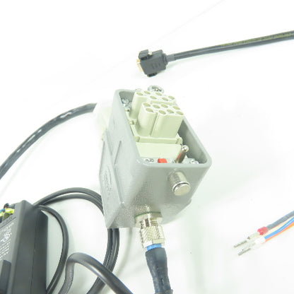 Harting 14-Pin Plug Cordset Cable Assembly W/ SWI24-24-N-SC 24V
