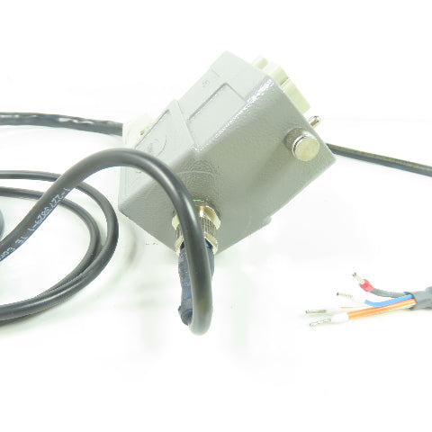 Harting 14-Pin Plug Cordset Cable Assembly W/ SWI24-24-N-SC 24V