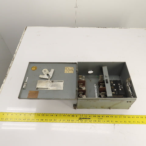 General Electric DFPHA362DE Flex-A-Plug 60A 3-Pole Fusible Bus Plug Switch 600V