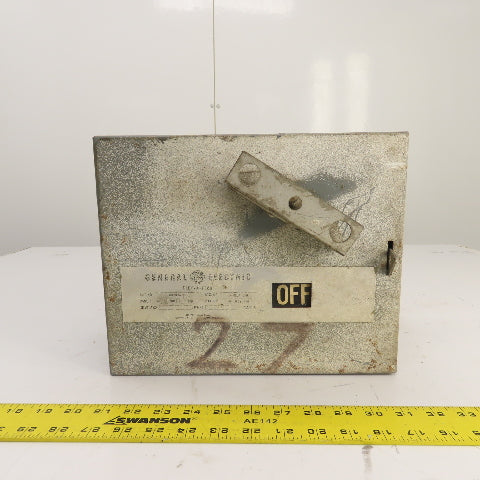 General Electric DFPHA362DE Flex-A-Plug 60A 3-Pole Fusible Bus Plug Switch 600V