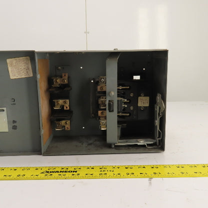 General Electric DE361R Flex-A-Plug 30A 3-Pole Fusible Bus Plug Switch 600V 15HP
