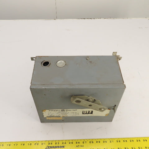 General Electric DE361R Flex-A-Plug 30A 3-Pole Fusible Bus Plug Switch 600V 15HP