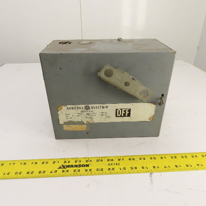 General Electric DE361R Flex-A-Plug 30A 3-Pole Fusible Bus Plug Switch 600V 15HP