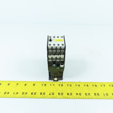 Siemens 3TF4122-4BB4 3-Pole Contactor 7-1/2HP 17-30VDC Coil