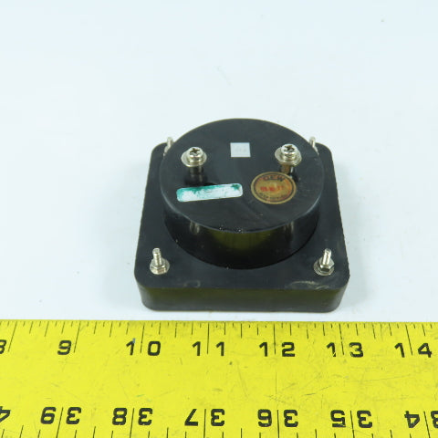 Gomi Electric RNM-80 Class 2.5 Panel Mount Percentage Gauge 0-180% 2-Pole