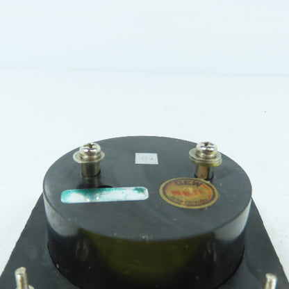 Gomi Electric RNM-80 Class 2.5 Panel Mount Percentage Gauge 0-180% 2-Pole