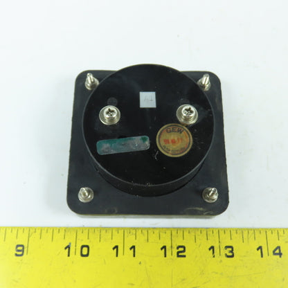 Gomi Electric RNM-80 Class 2.5 Panel Mount Percentage Gauge 0-180% 2-Pole
