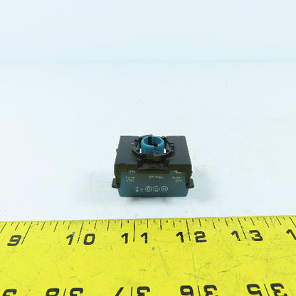 Baco 23 EA Lamp Holder Module 400V Max W/ Piggyback Base