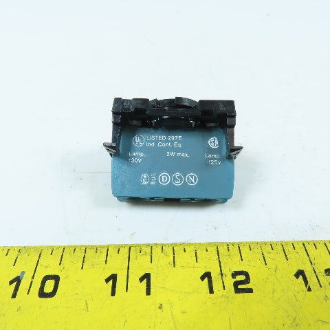 Baco 23 EA Lamp Holder Module 400V Max W/ Piggyback Base