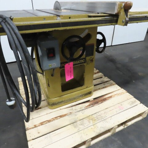 Powermatic 66-TA 10" Tilting Arbor Table Saw 45-¦ Bevel 208-230/460V 3Ph 5Hp
