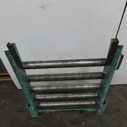 2.5" Gravity Roller Conveyor Gate Frame Section 30" Wide x 36"