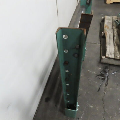 2.5" Gravity Roller Conveyor Gate Frame Section 30" Wide x 36"