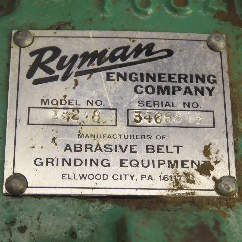 Ryman Engineering 1328 Belt Grinder Misc. Mounting Parts Lot Of 2