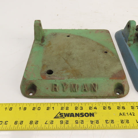 Ryman Engineering 1328 Belt Grinder Misc. Mounting Parts Lot Of 2