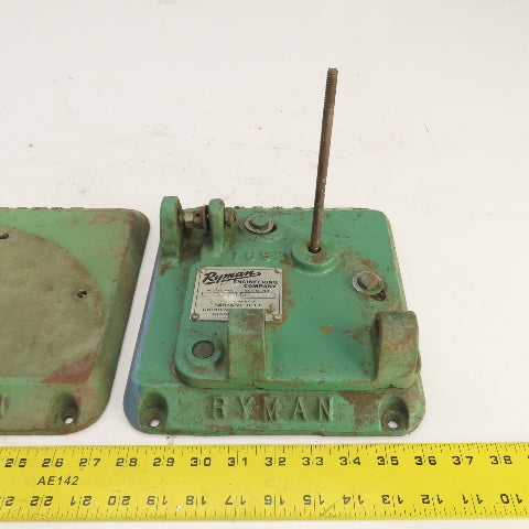 Ryman Engineering 1328 Belt Grinder Misc. Mounting Parts Lot Of 2
