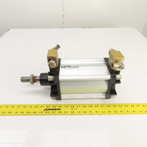 Pneumax Double Acting Air Cylinder 120mm Bore 120mm Stroke 32mm Rod 10 Bar