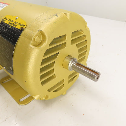 Baldor SuperE .75HP AC Electric Motor 1730RPM 208-230/460V 3PH 56 Fr Tested