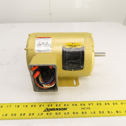Baldor SuperE .75HP AC Electric Motor 1730RPM 208-230/460V 3PH 56 Fr Tested
