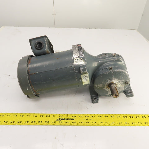 Syncrogear E434/F0631358N 26Ratio 1HP Right Hand Gear Motor 67.3RPM 3PH 1021Torq