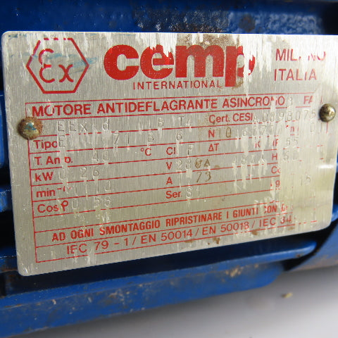 Bonfiglioli C102PP71 13.4 Ratio Variable Speed Inline Gear Motor 0.26kW 3PH