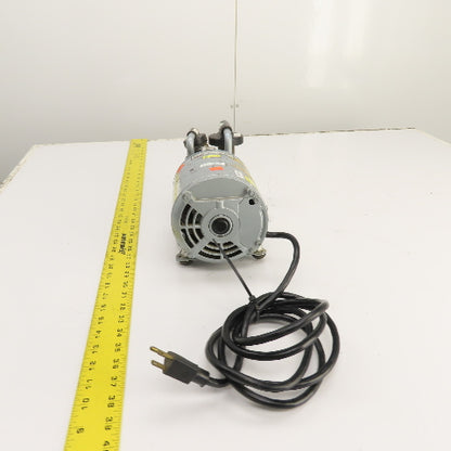 Gast 0211-V36A-G8CX 1/6HP Rotary Vacuum Pump 120V 1PH 4.4A Tested