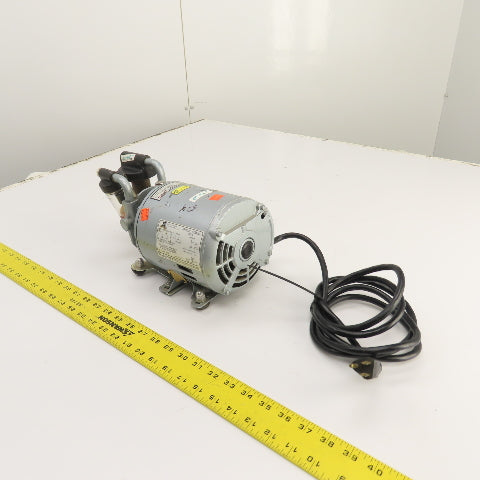 Gast 0211-V36A-G8CX 1/6HP Rotary Vacuum Pump 120V 1PH 4.4A Tested