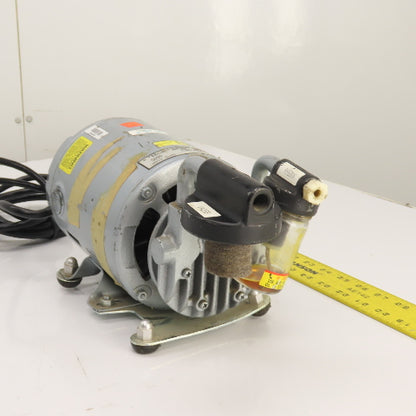 Gast 0211-V36A-G8CX 1/6HP Rotary Vacuum Pump 120V 1PH 4.4A Tested
