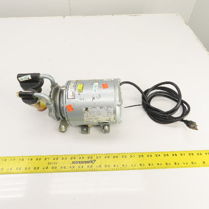 Gast 0211-V36A-G8CX 1/6HP Rotary Vacuum Pump 120V 1PH 4.4A Tested